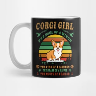 Corgi Girl - Witch - Lioness - Hippie - Sailor (115) Mug